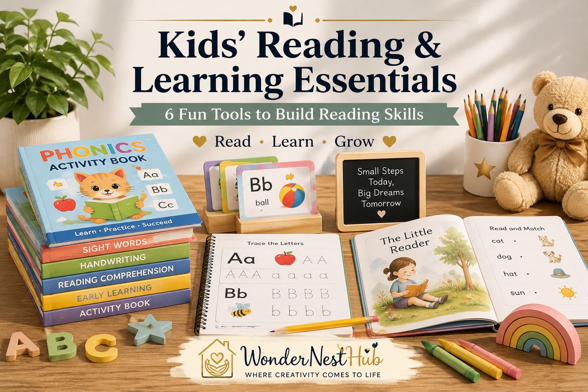 Kids’ Reading & Learning Essentials: 6 Fun Tools to Build Reading Skills
