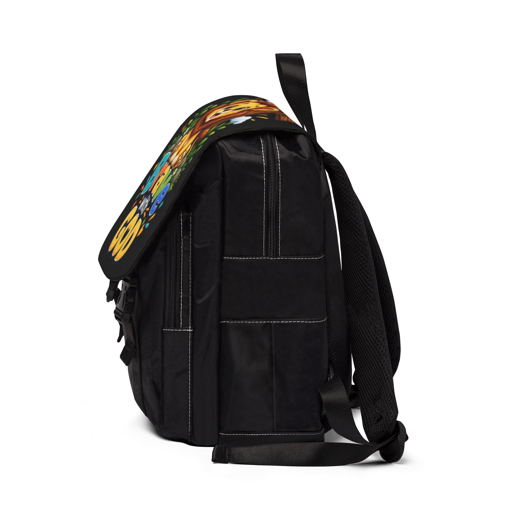 Copy of Brave with God Black Kids Backpack|Christian School Backpack| Cute Lion Book Bag for Boys and Girls