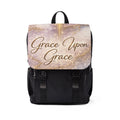 Grace Upon Grace Christian Backpack| Luxury Blush Marble Cross Bag| Faith Gift for Women and Teens