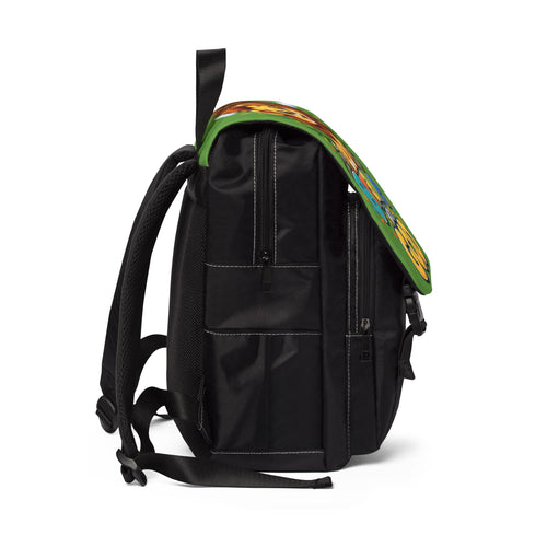 Copy of Brave with God Green Kids Backpack| Christian School Backpack|Cute Lion Book Bag for Boys&Girls