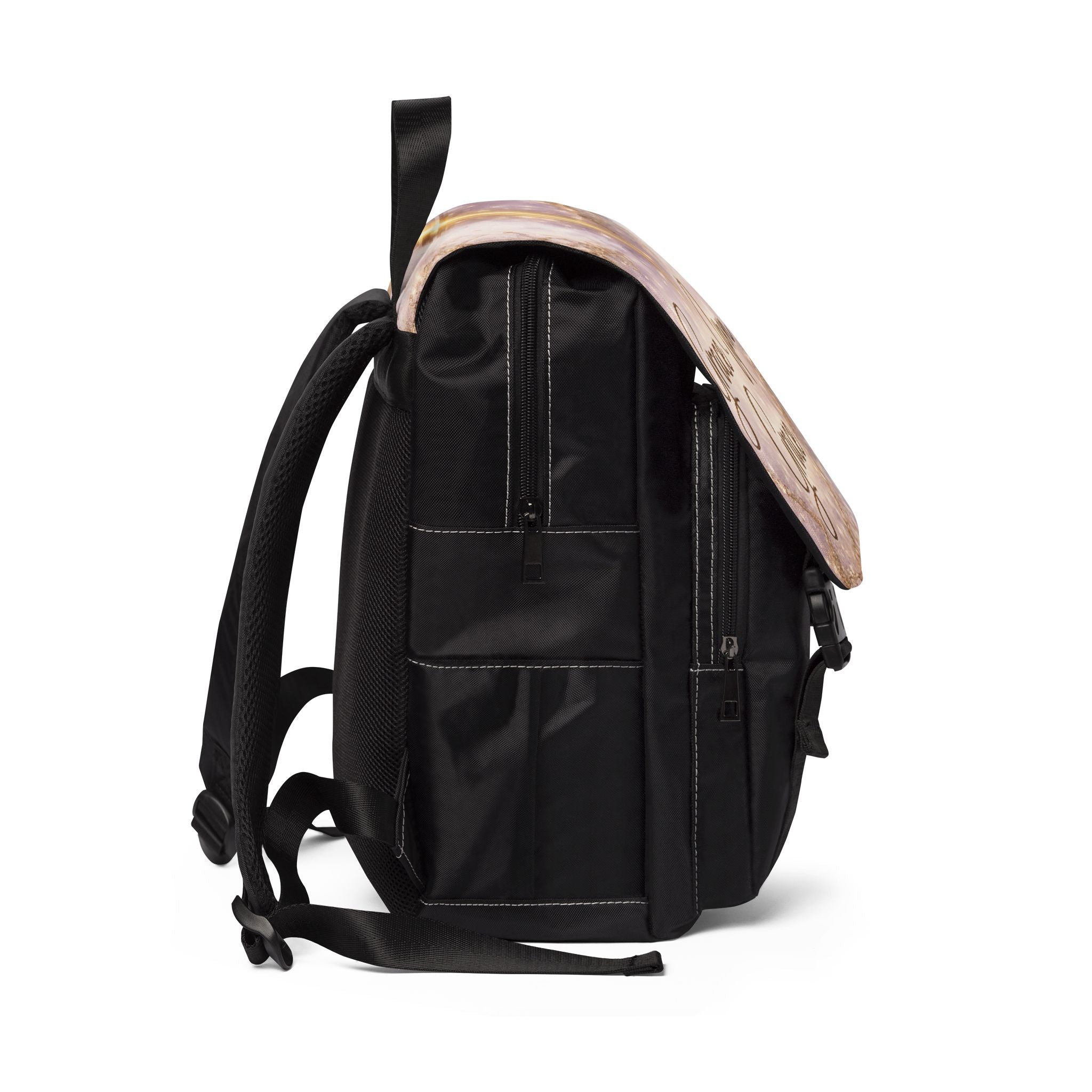 Grace Upon Grace Christian Backpack| Luxury Blush Marble Cross Bag| Faith Gift for Women and Teens
