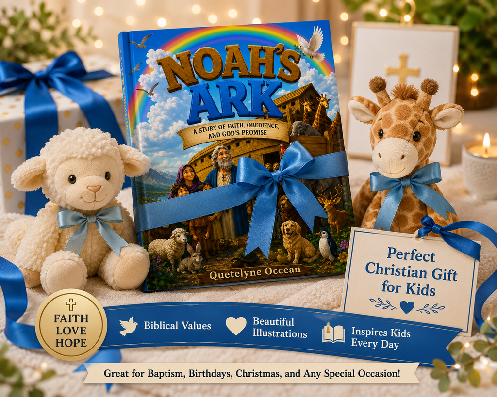 Noah's Ark Children's Bible Book | Christian Picture Book for Kids | Bible Story | Bedtime Story | Sunday School Gift